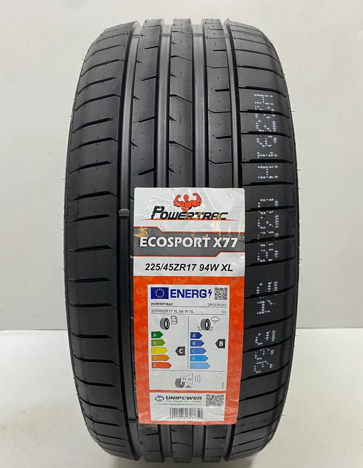 2 X 225 45 17 POWERTRAC ECOSPORT 225/45ZR17 94W XL EXTRA LOAD